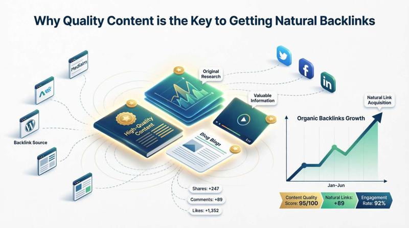 Mengapa Konten Berkualitas Menjadi Kunci Mendapatkan Backlink Alami