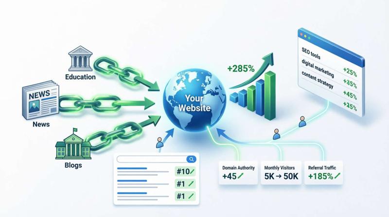 Backlink sebagai Faktor Penting dalam Meningkatkan Trafik Organik Website