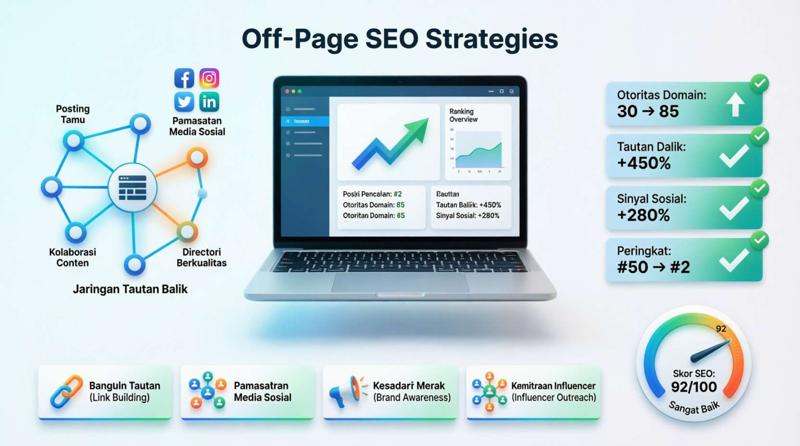 Strategi SEO Off-Page untuk Meningkatkan Peringkat Website Secara Maksimal