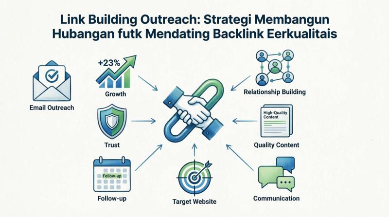 Link Building Outreach: Strategi Membangun Hubungan untuk Mendapatkan Backlink Berkualitas