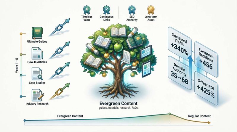 Cara Membangun Backlink melalui Konten Evergreen untuk SEO Jangka Panjang