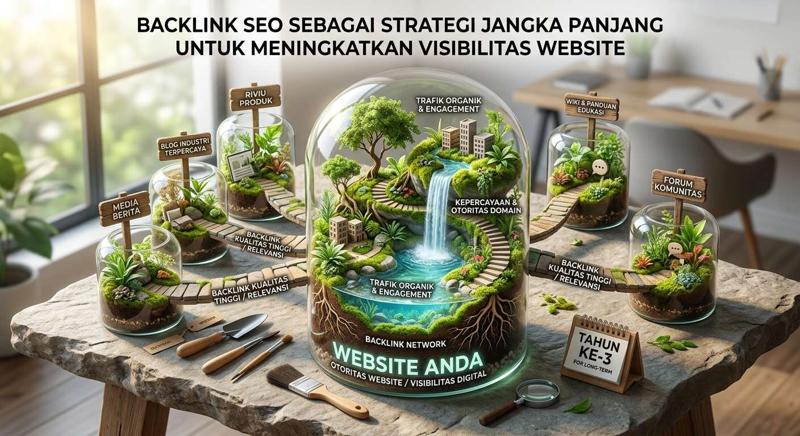 Backlink SEO sebagai Strategi Jangka Panjang untuk Meningkatkan Visibilitas Website